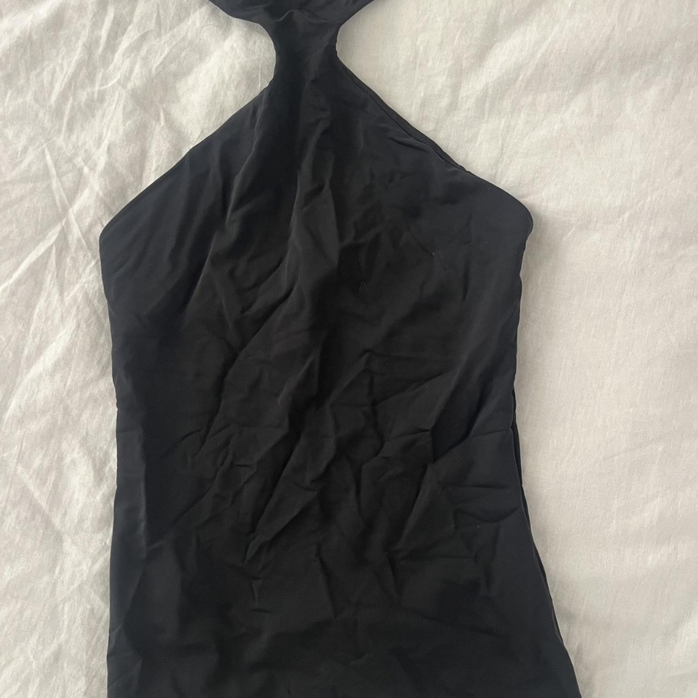 Zara Black Crop Top
